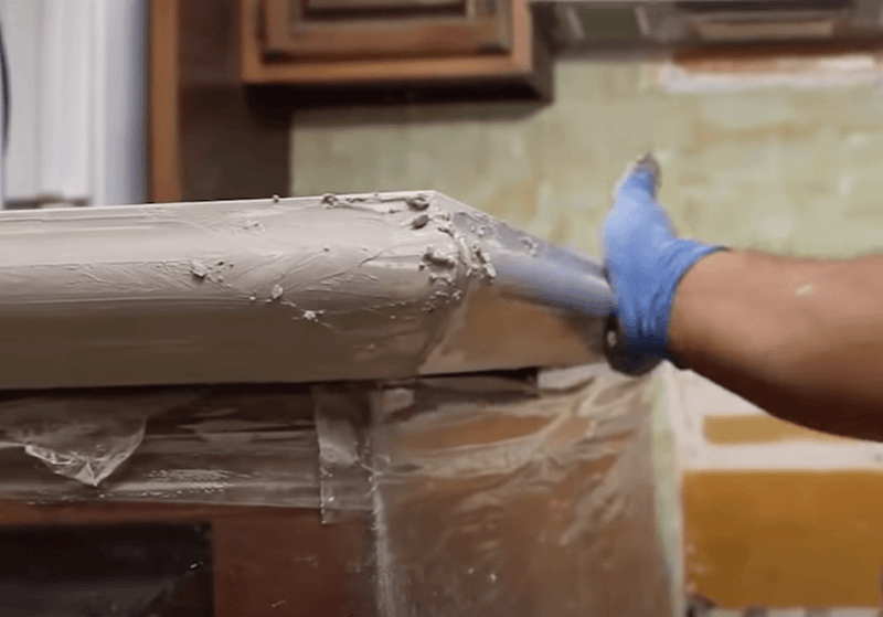How to Patch Voids on the Edges of Concrete Countertops