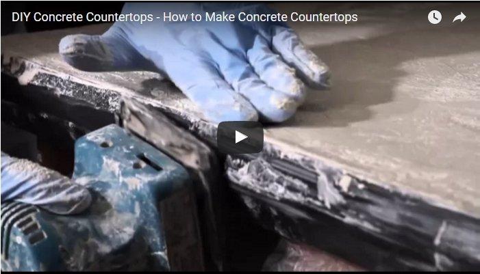 Short Instructional Video - Old Version - Concrete Countertop Solutions