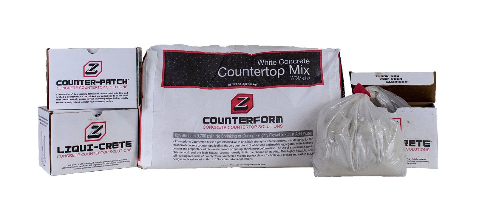 Cement Products for Concrete Countertops | Concrete Countertop Solutions