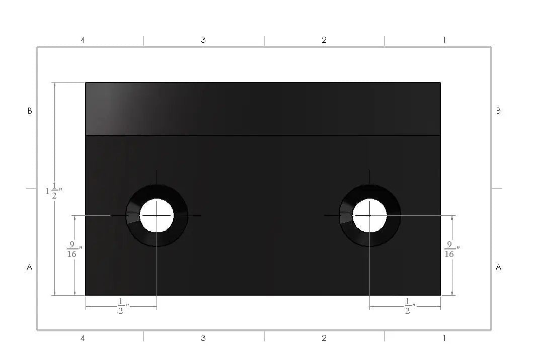 Hidden Island Countertop Bracket