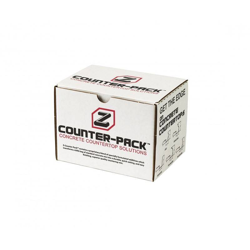 Z Counter-Pack concrete countertop admix.
