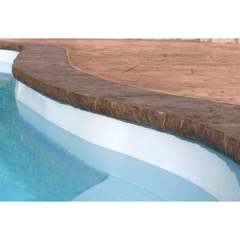 Chiseled Stone Poolform Liner - Concrete Countertop Solutions