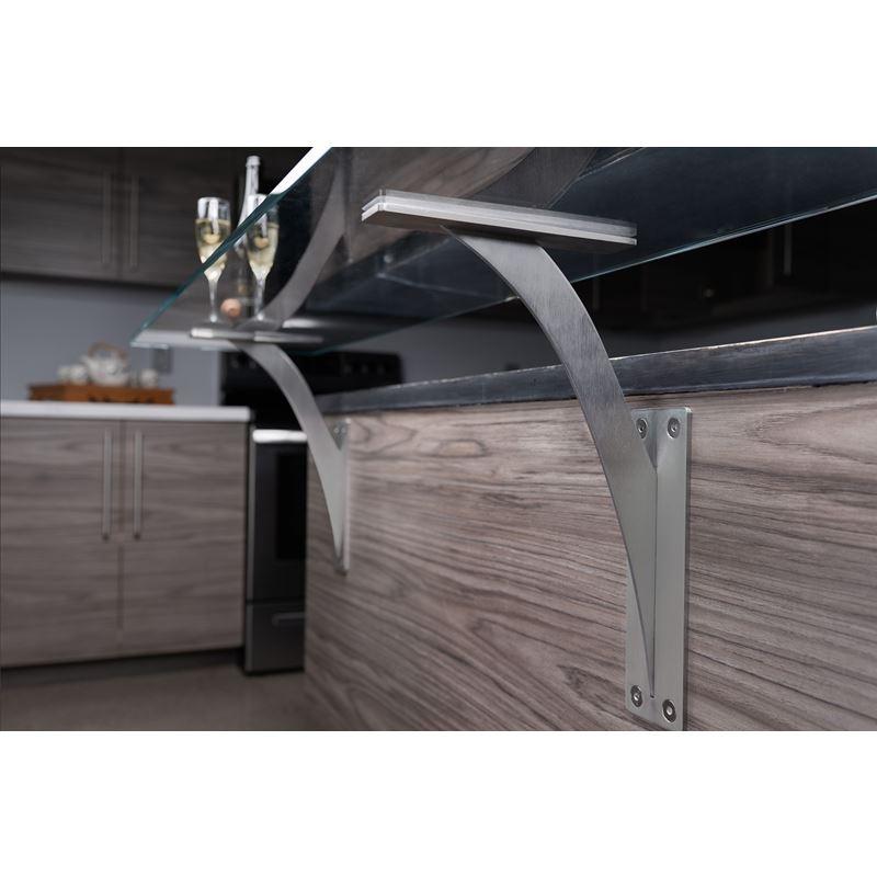 Floating Bar Bracket V2 - Concrete Countertop Solutions