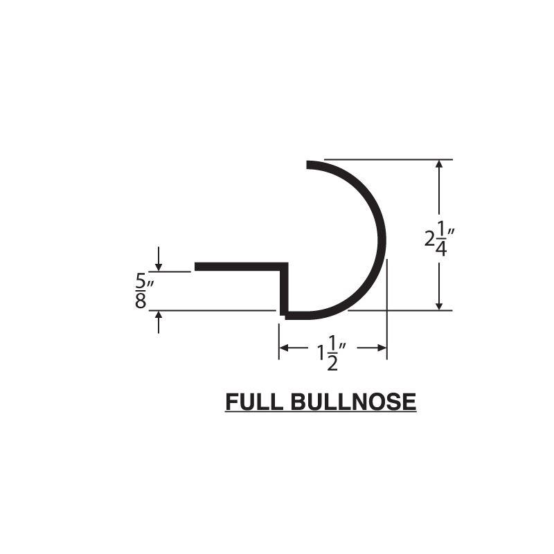 Full Bullnose Countertop Form - Concrete Countertop Solutions