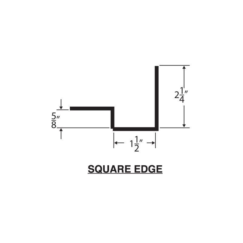 Square Edge Countertop Form - Concrete Countertop Solutions