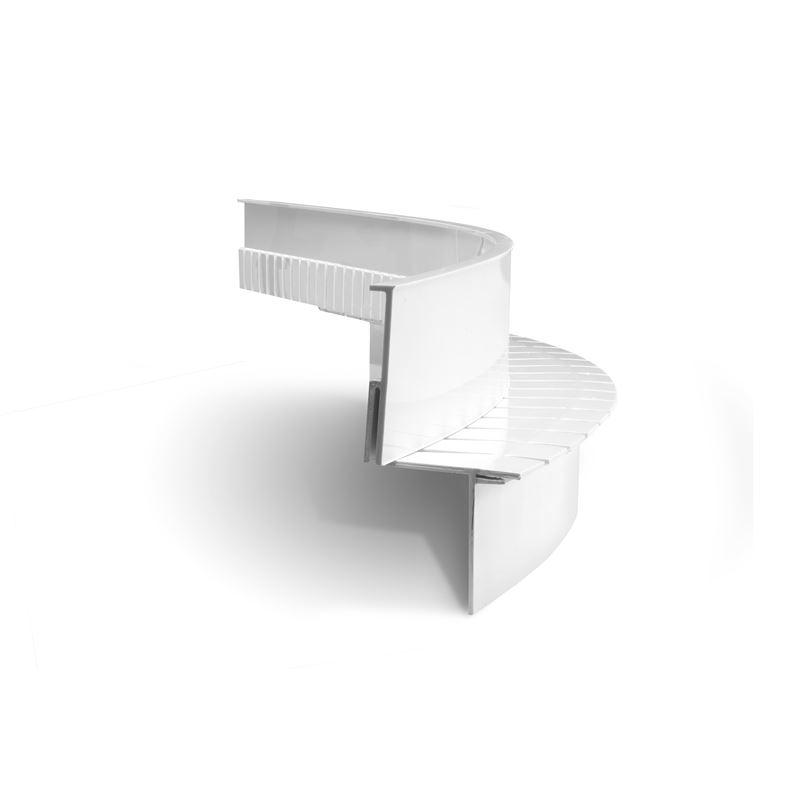 Square Edge Poolform Backing - Concrete Countertop Solutions