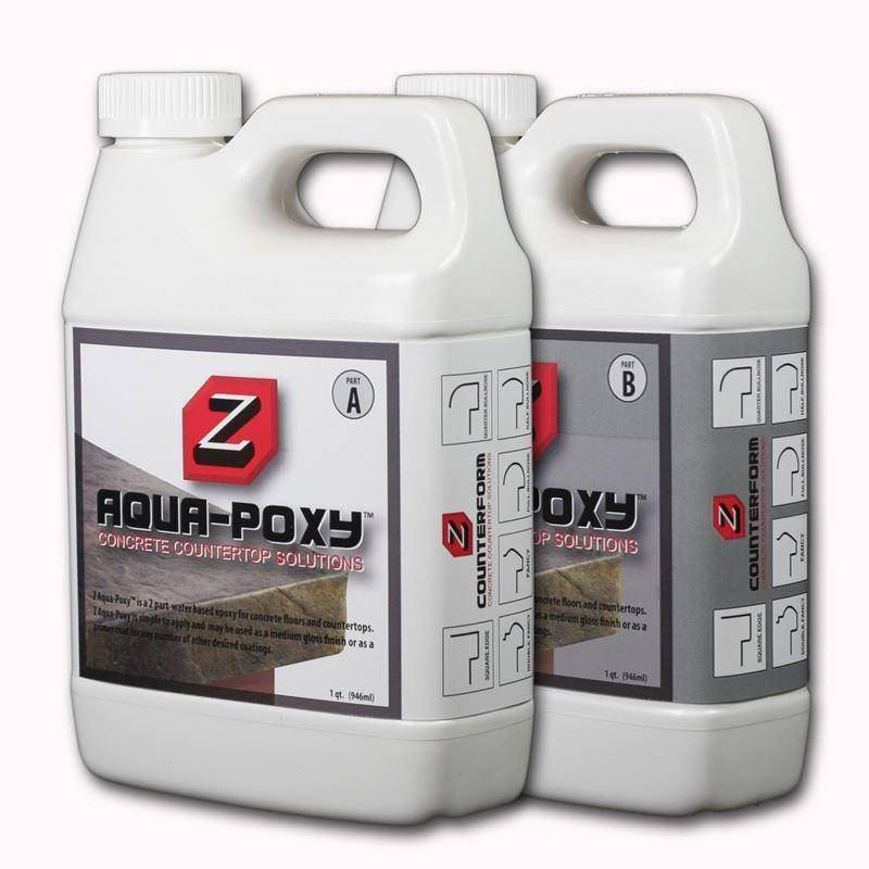 Z Aqua-Poxy (2 qt. epoxy sealer) - Concrete Countertop Solutions