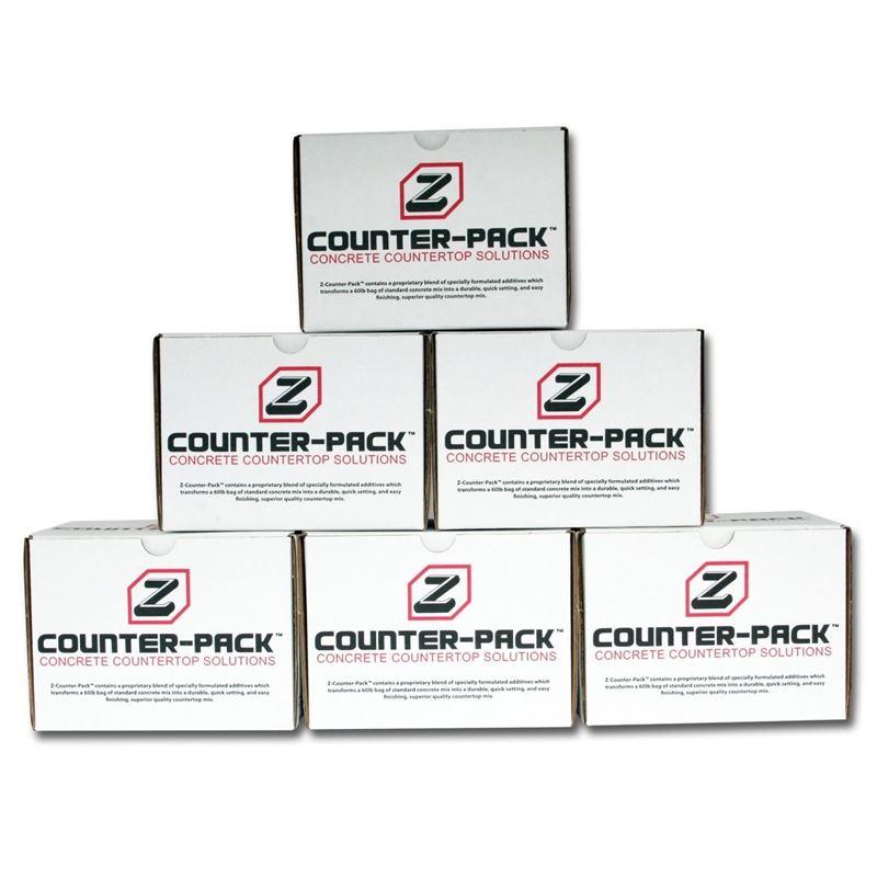 Z Counter-Pack Set of 6 - Concrete Countertop Solutions
